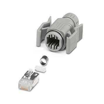 Фото VS-08-T-RJ45/IP67-SET Комплект з'єднувача ETHERNET &ndash; 1689475 від Phoenix Contact