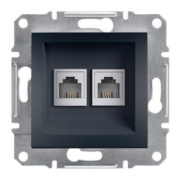 Фото Розетка тел-на 4 к, подв, а asfora антр. &ndash; EPH4200171 від Schneider Electric