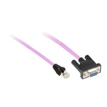 Фото Кабель canopen,1m,sub-d 9 /rj45 24v &ndash; TCSCCN4F3M1T від Schneider Electric
