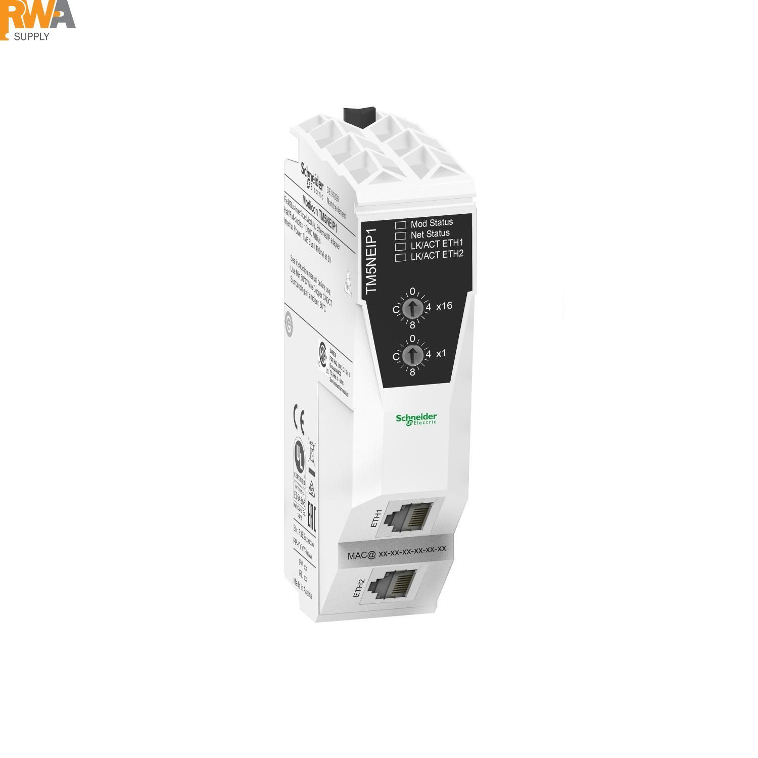 Modul Tm Купити Інтерфейсний модуль tm5 ethernet/ip – TM5NEIP1 від Schneider ...