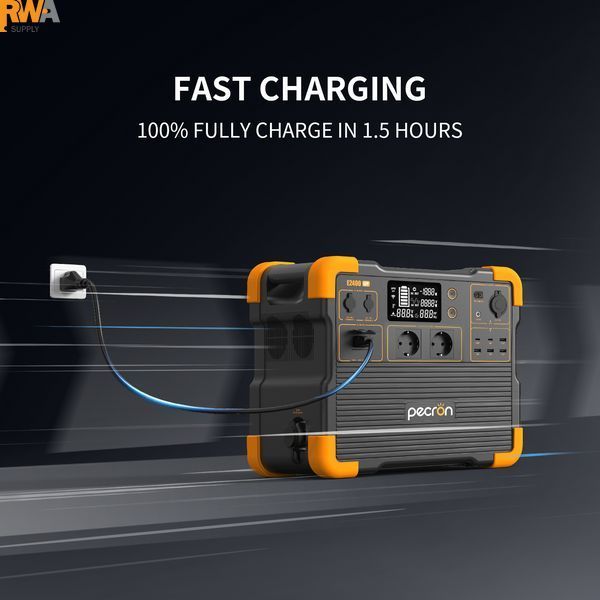 Фото E2400LFP - Портативна електростанція 3000W 2304Wh &ndash; E2400LFP від PERCON