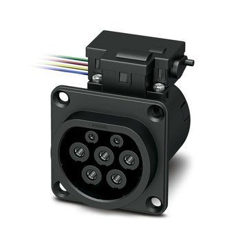 Фото EV-T2M3SO12-4P-B: Інфраструктурна зарядна розетка &ndash; 1164300 від Phoenix Contact