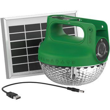 Фото Туристична лампа з сонячною панеллю &ndash; AEP-LR01-S2000 від Schneider Electric