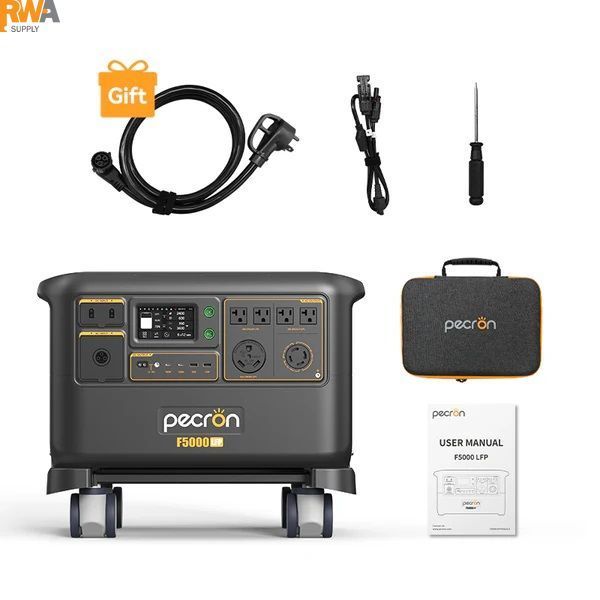 Фото F5000LFP - Портативна електростанція 7200W 5120Wh &ndash; F5000 LFP від PERCON